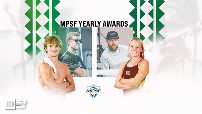 M P S F yearly award, with 4 people